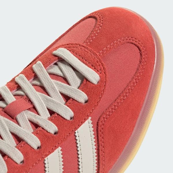 Adidas Gazelle Indoor Crew Red Alumina Magic Beige JQ8389