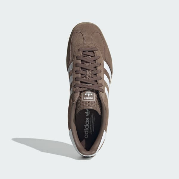 Adidas Gazelle Indoor Earth Strata Cloud White Gold Metallic JQ0175