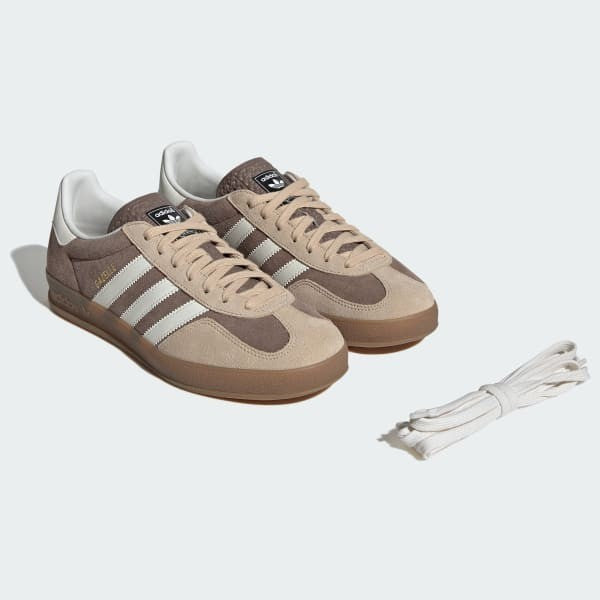 Adidas Gazelle Indoor Earth Strata Cloud White Magic Beige IF9646