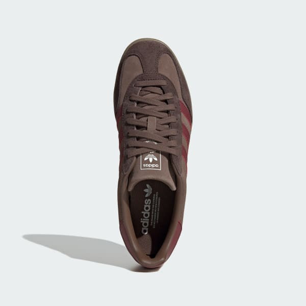 Adidas Gazelle Indoor Earth Strata Shadow Red Dark Brown JQ8398