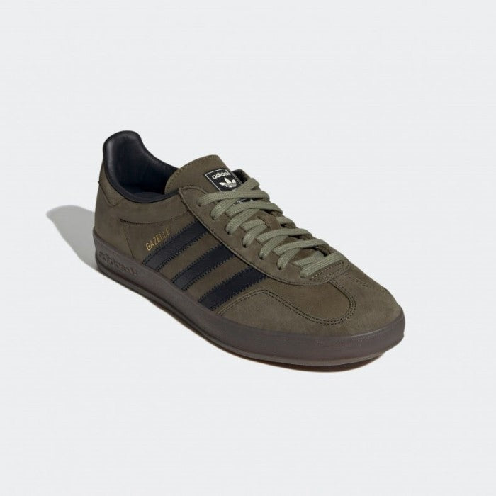 Adidas Gazelle Indoor Focus Olive Core Black Gum IH4772