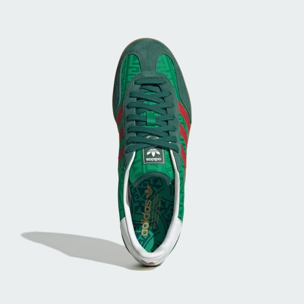 Adidas Gazelle Indoor Green Better Scarlet Collegiate Green IH9647
