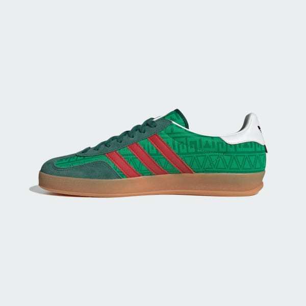 Adidas Gazelle Indoor Green Better Scarlet Collegiate Green IH9647