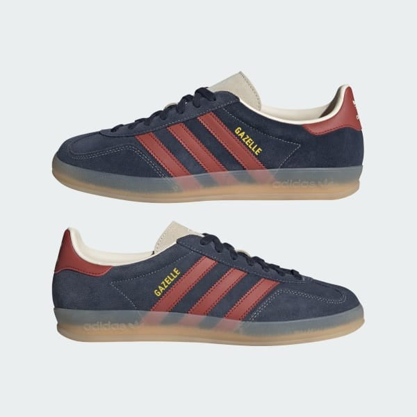 Adidas Gazelle Indoor Legend Ink Preloved Ruby Wonder White JH5404