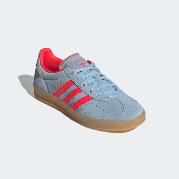 Adidas Gazelle Indoor Lucid Red Clear Sky Lucid Red JS1404