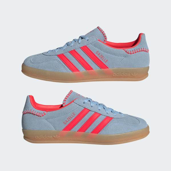 Adidas Gazelle Indoor Lucid Red Clear Sky Lucid Red JS1404