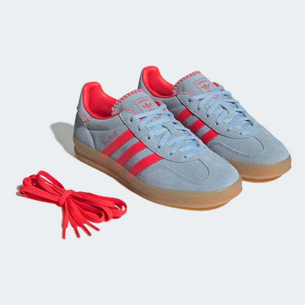 Adidas Gazelle Indoor Lucid Red Clear Sky Lucid Red JS1404