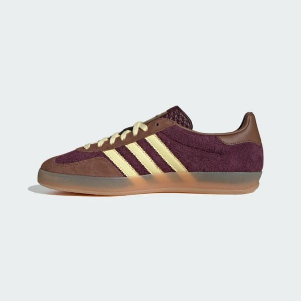 Adidas Gazelle Indoor Maroon Almost Yellow Preloved Brown JI0324