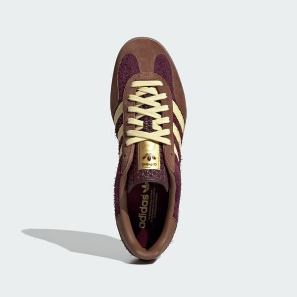 Adidas Gazelle Indoor Maroon Almost Yellow Preloved Brown JI0324