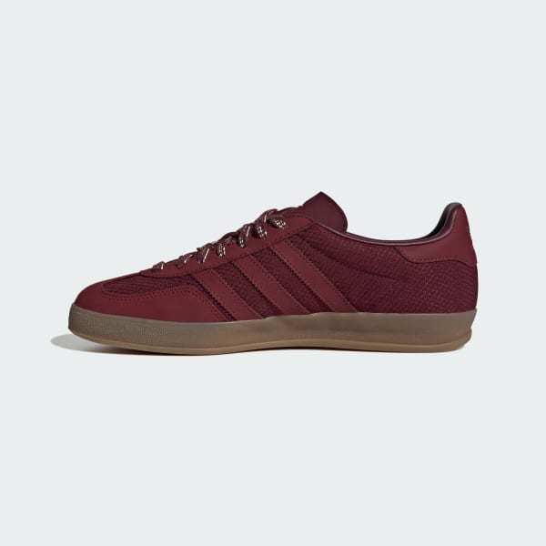 Adidas Gazelle Indoor Maroon Shadow Red Off White JQ8395
