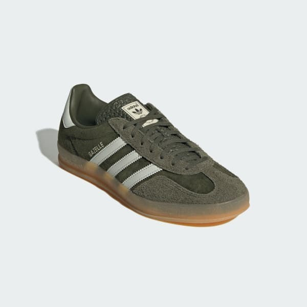 Adidas Gazelle Indoor Night Cargo Alumina Gum JI3899