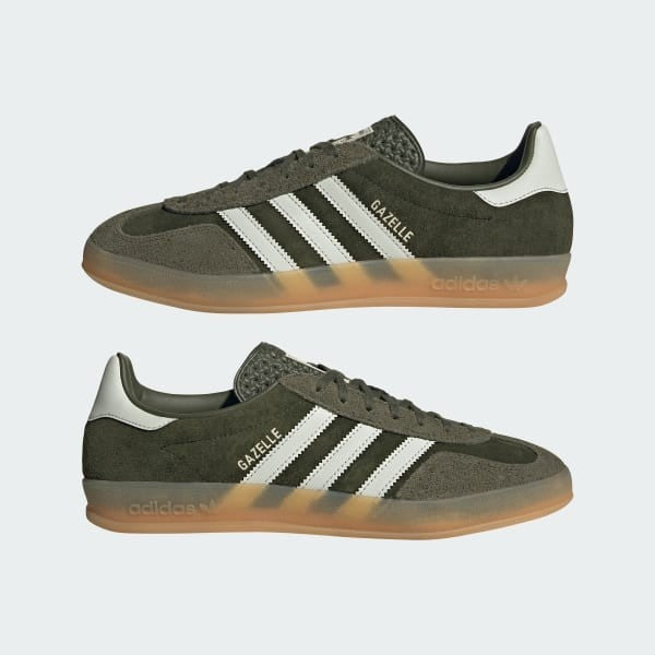 Adidas Gazelle Indoor Night Cargo Alumina Gum JI3899