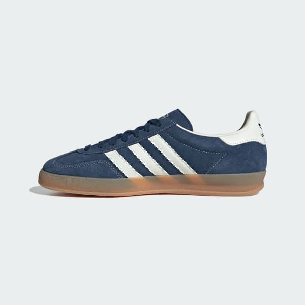 Adidas Gazelle Indoor Night Indigo Off White Gold Metallic JQ8393