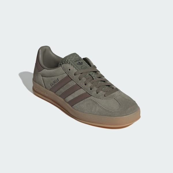 Adidas Gazelle Indoor Olive Strata Earth Strata Gum JH5785