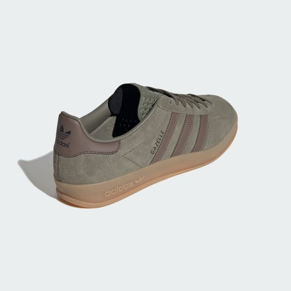 Adidas Gazelle Indoor Olive Strata Earth Strata Gum JH5785