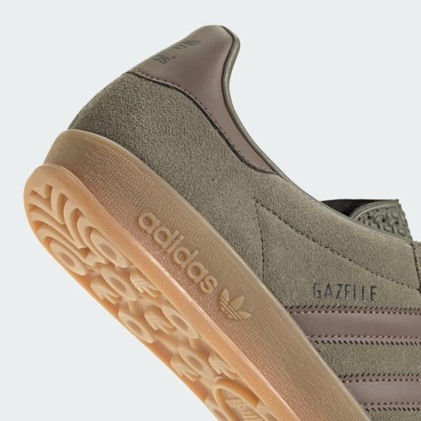 Adidas Gazelle Indoor Olive Strata Earth Strata Gum JH5785