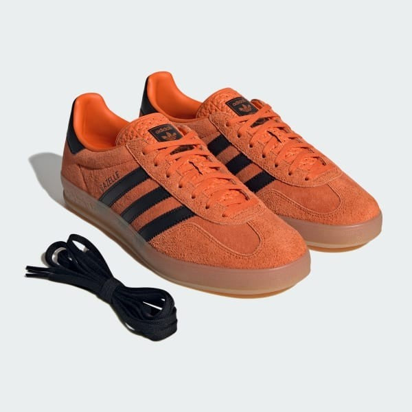 Adidas Gazelle Indoor Orange Core Black Gum JI3905