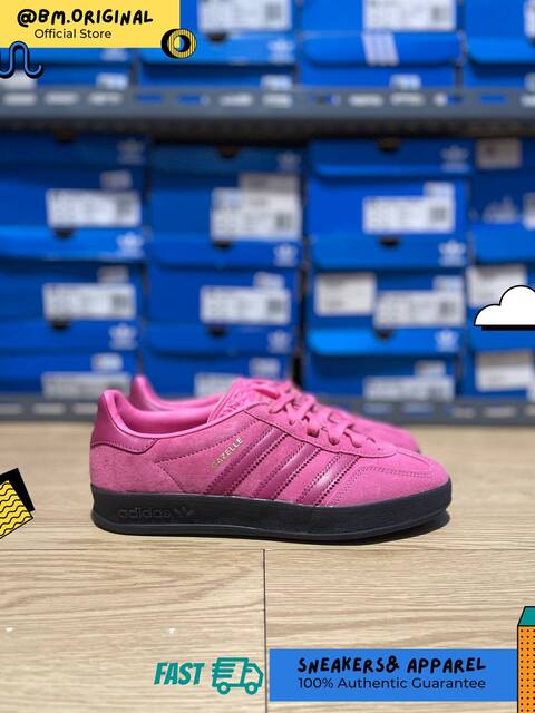 Adidas Gazelle Indoor Pink Fusion Wild Pine Carbon JI2585