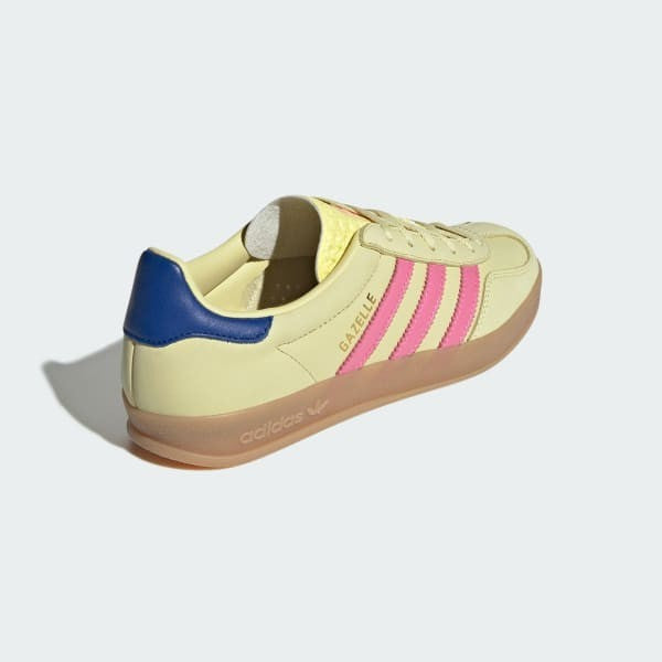 Adidas Gazelle Indoor Powder Yellow Lucid Pink Royal Blue JI2719