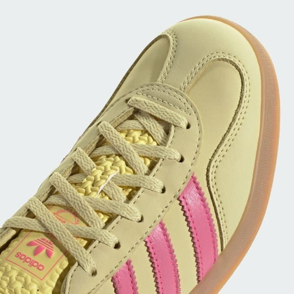 Adidas Gazelle Indoor Powder Yellow Lucid Pink Royal Blue JI2719