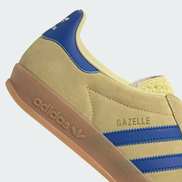 Adidas Gazelle Indoor Powder Yellow Royal Blue Cloud White JH5406