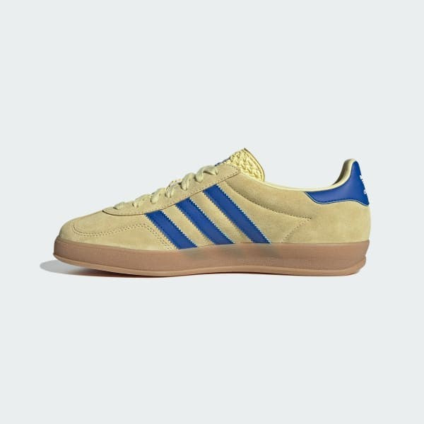 Adidas Gazelle Indoor Powder Yellow Royal Blue Cloud White JH5406