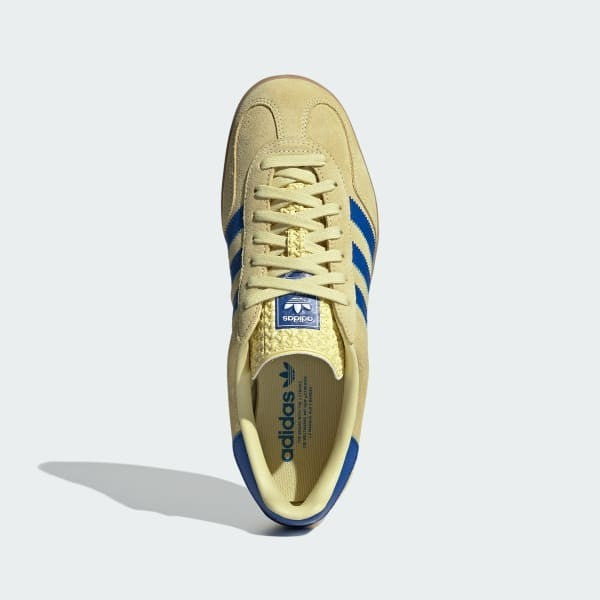 Adidas Gazelle Indoor Powder Yellow Royal Blue Cloud White JH5406