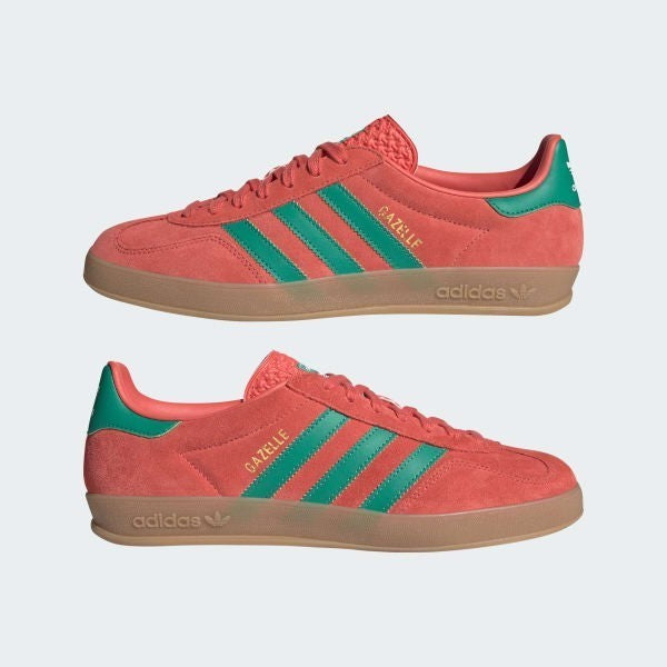 Adidas Gazelle Indoor Preloved Scarlet Court Green Cloud White JH5407