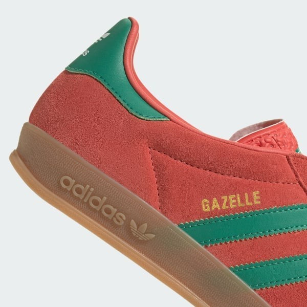 Adidas Gazelle Indoor Preloved Scarlet Court Green Cloud White JH5407