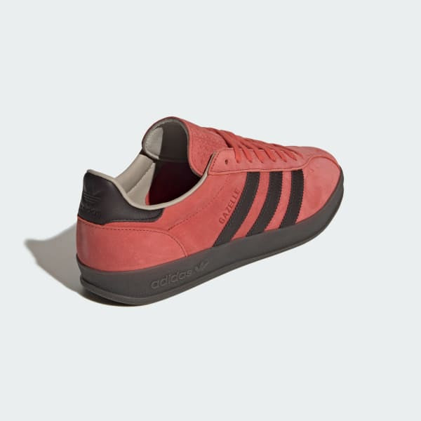 Adidas Gazelle Indoor Pro Crew Red Supplier Colour Charcoal JR8839