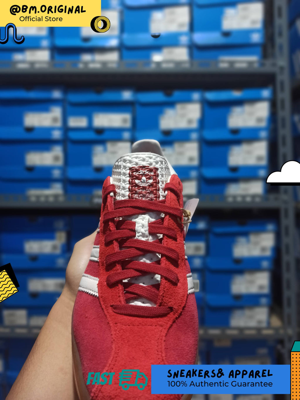 Adidas Gazelle Indoor Pro Team Victory Red Core White Power Red JH5431