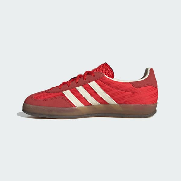 Adidas Gazelle Indoor Red Better Scarlet Cream White JS1411