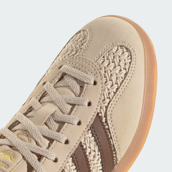 Adidas Gazelle Indoor Sand Strata Preloved Brown Gum JS1418