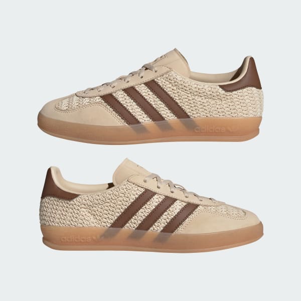Adidas Gazelle Indoor Sand Strata Preloved Brown Gum JS1418