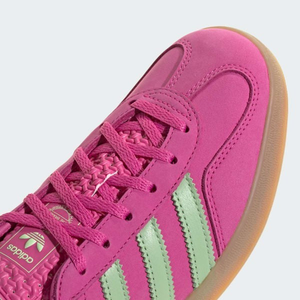 Adidas Gazelle Indoor Semi Lucid Fuchsia Semi Green Spark Signal Coral JI2718