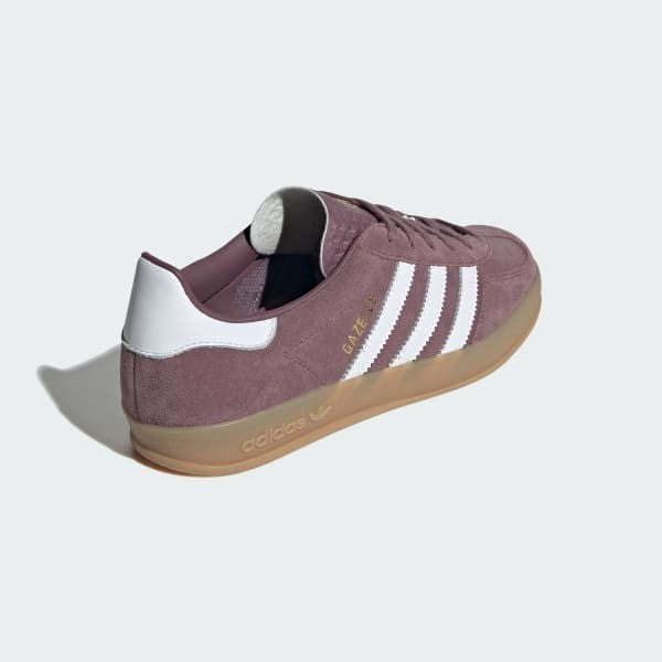 Adidas Gazelle Indoor Shadow Fig Cloud White Gum IH5483