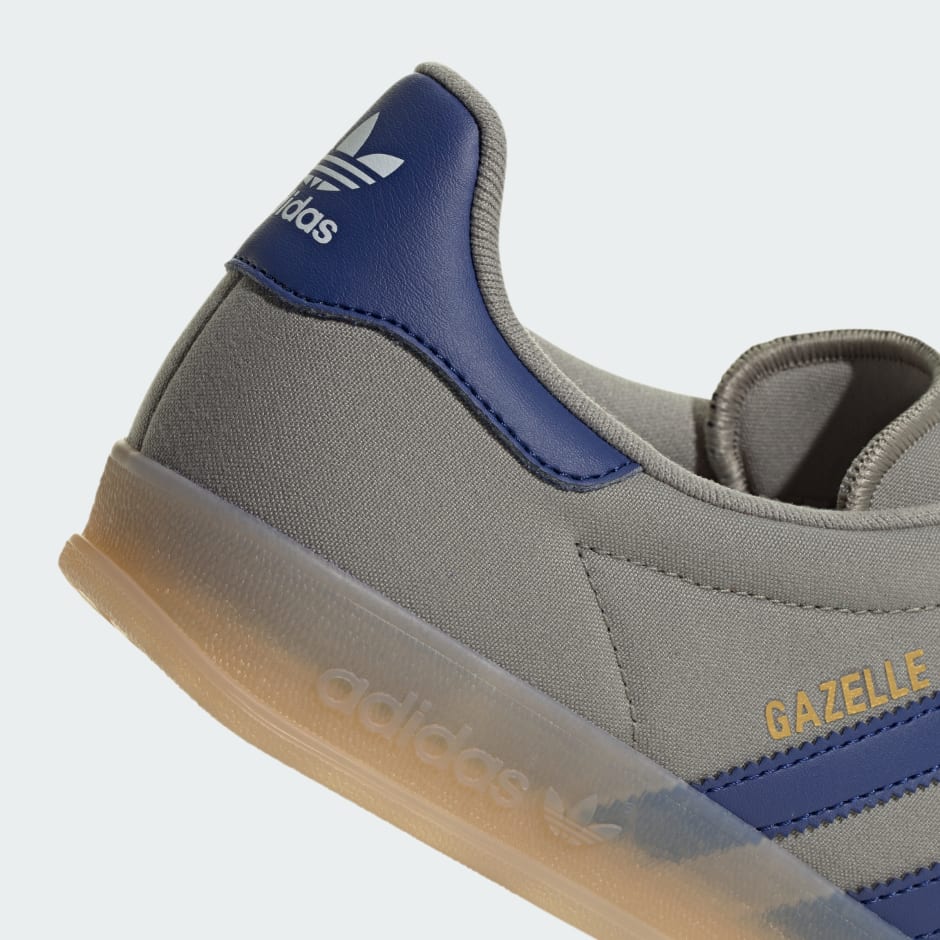 Adidas Gazelle Indoor Silver Pebble Victory Blue Magic Beige JQ8390
