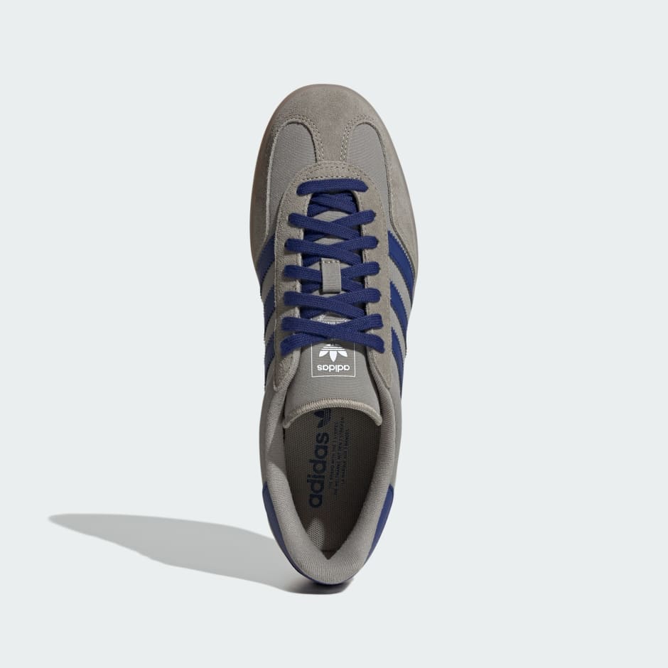 Adidas Gazelle Indoor Silver Pebble Victory Blue Magic Beige JQ8390