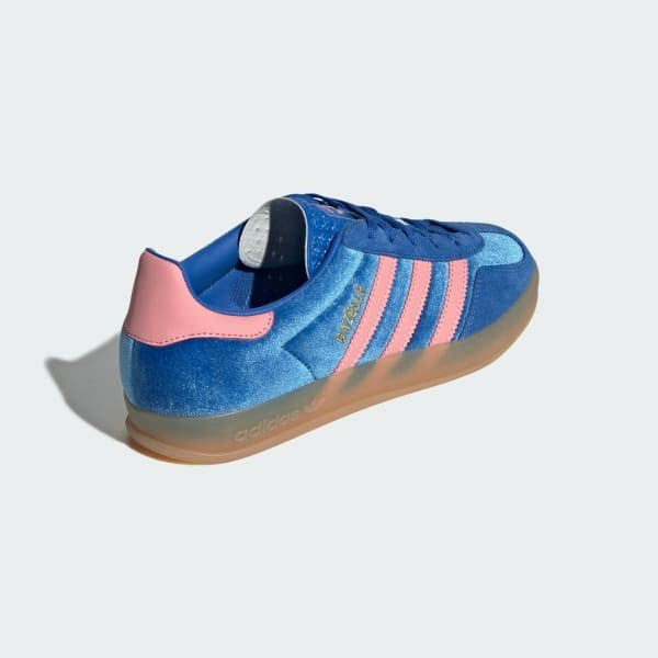 Adidas Gazelle Indoor W Blue Semi Pink Spark Gum IG6785