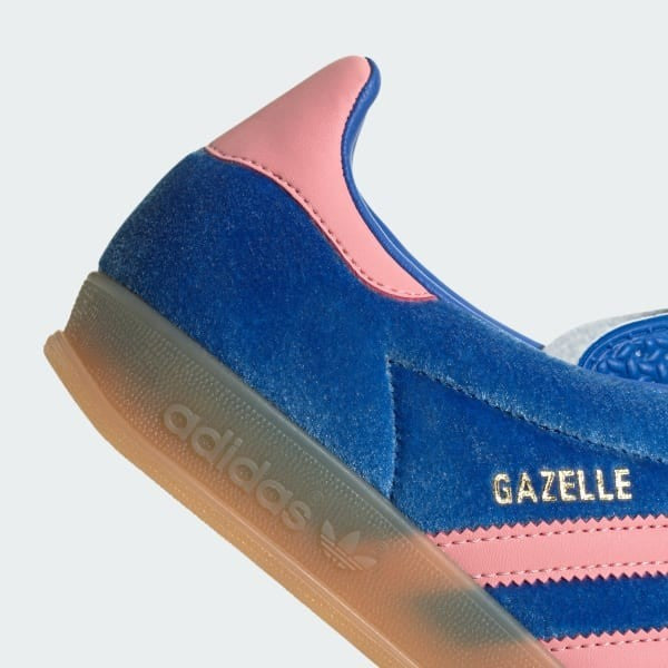 Adidas Gazelle Indoor W Blue Semi Pink Spark Gum IG6785