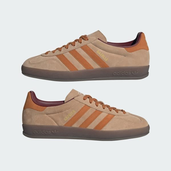 Adidas Gazelle Indoor Warm Sandstone Craft Ochre Shadow Red JH5412