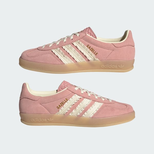 Adidas Gazelle Indoor Wonder Mauve Crew White Gum JS1413