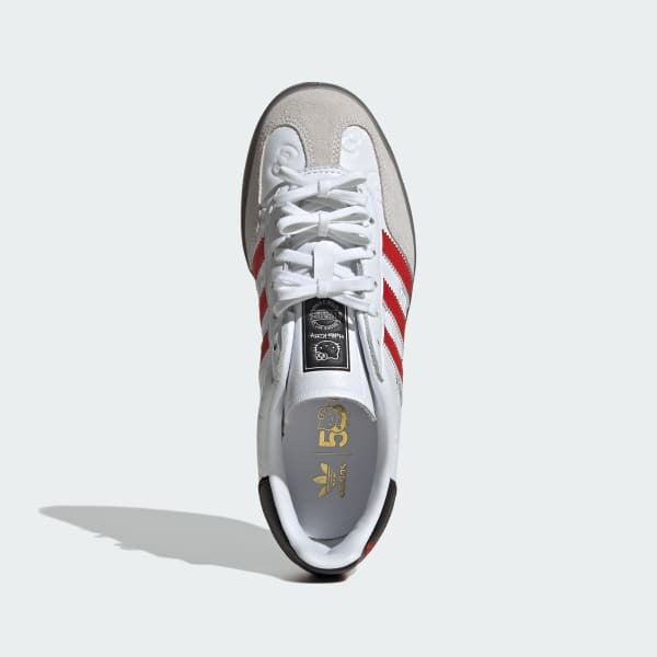 Adidas Gazelle Indoor x Hello Kitty Anniversary Cloud White Red Core Black II0013