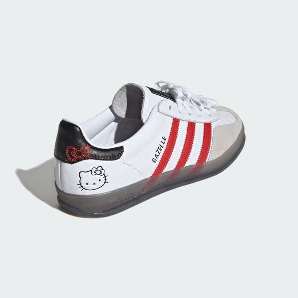 Adidas Gazelle Indoor x Hello Kitty Anniversary Cloud White Red Core Black II0013