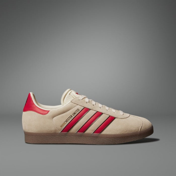 Adidas Gazelle Manchester United Cream White MUFC Red Core Black JS3040