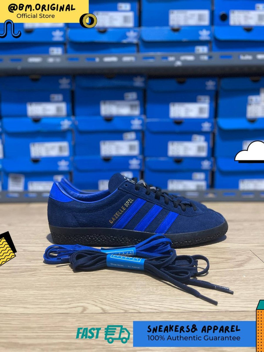 Adidas Gazelle SPZL Night Indigo Supplier Colour Power Blue IF8424 