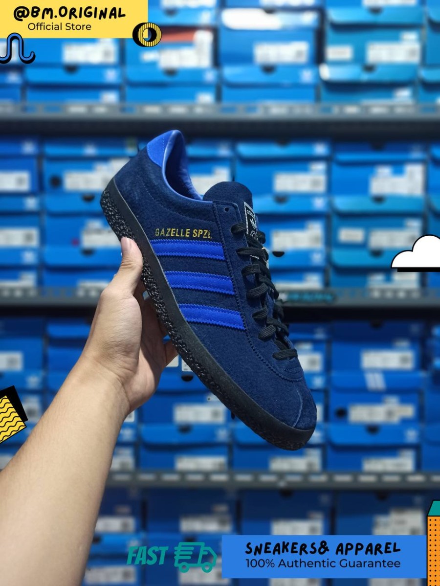 Adidas Gazelle SPZL Night Indigo Supplier Colour Power Blue IF8424