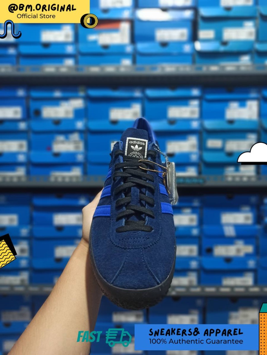 Adidas Gazelle SPZL Night Indigo Supplier Colour Power Blue IF8424