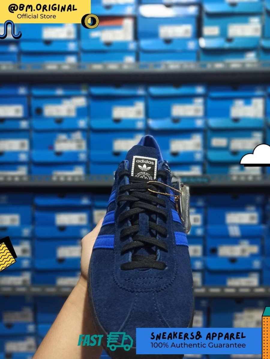 Adidas Gazelle SPZL Night Indigo Supplier Colour Power Blue IF8424