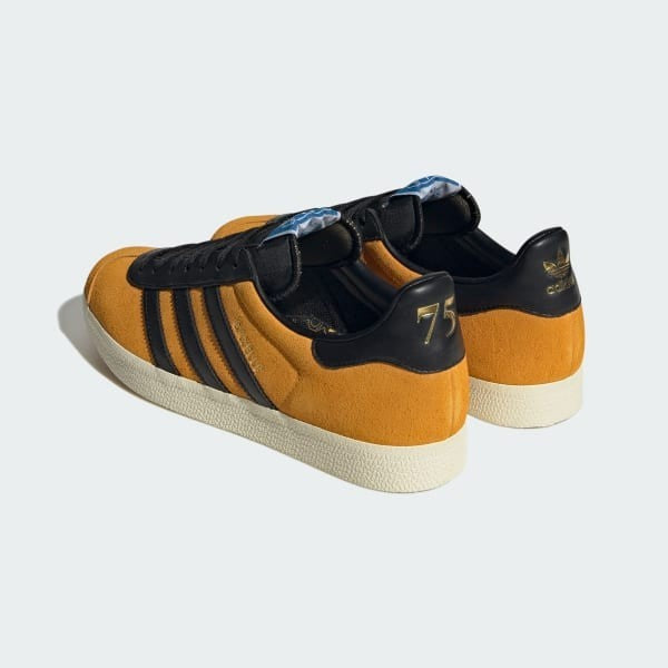 Adidas Gazelle Team College Gold 2 Core Black Cream White 75TH Anniversary JP5283